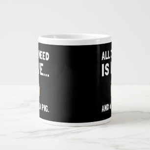 Love And A Guinea Pig Large Coffee Mug