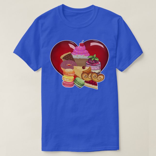 Love and baking  T-Shirt (Design Front)