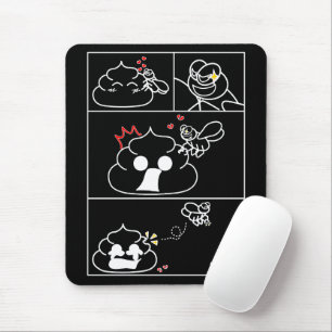 Love and Betrayal - Brootsch the PooPoo Mouse Mat