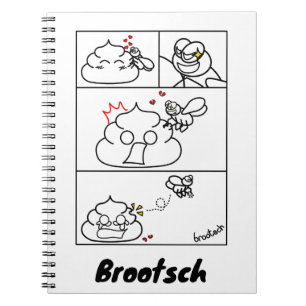 Love and Betrayal - Brootsch the PooPoo Notebook
