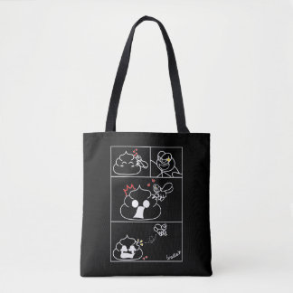 Love and Betrayal - Brootsch the PooPoo Tote Bag
