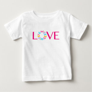 Love and Butterflies Baby T-Shirt