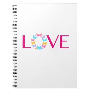 Love and Butterflies Notebook