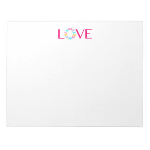 Love and Butterflies Notepad