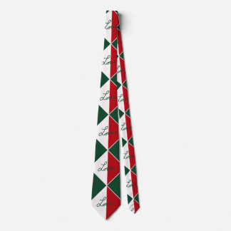 Love and Candy Canes Tie
