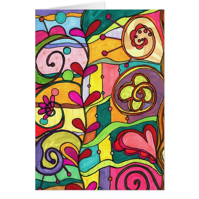 "love and Colour" Illustration by Paisley In (Front)