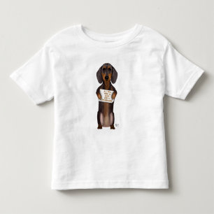 Love and Dachshund Toddler T-Shirt