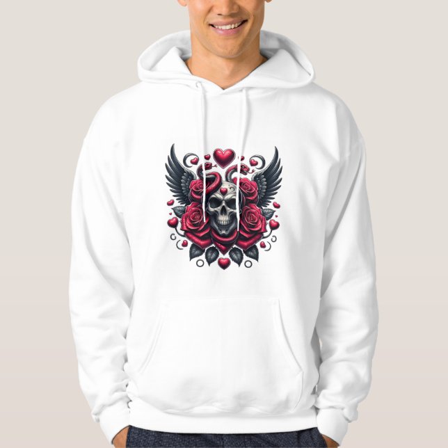 Love and Death Entwined Hoodie (Front)