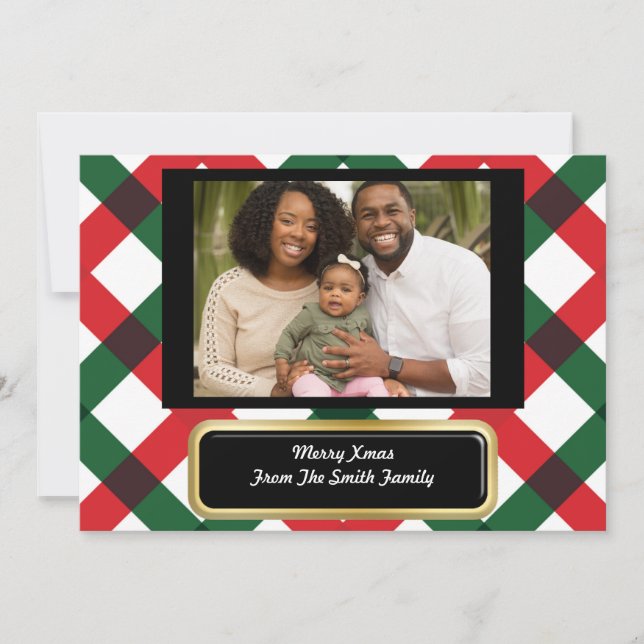 Love and Faith Custom Christmas Card (Front)