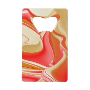 Love and Gold Abstract 3D Rainbowart