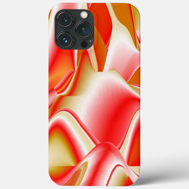 Love and Gold Abstract 3D Rainbowart Case-Mate iPhone Case (Back)