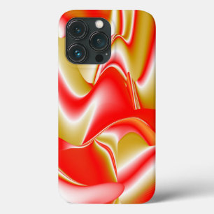Love and Gold Abstract 3D Rainbowart iPhone 13 Pro Case