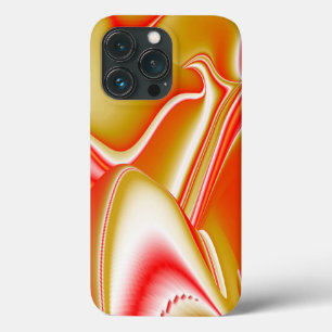 Love and Gold Abstract 3D Rainbowart iPhone 13 Pro Case