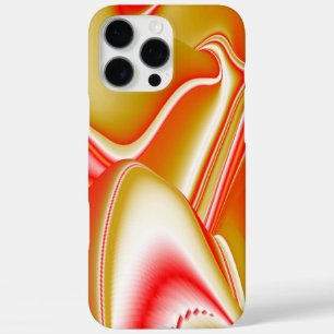 Love and Gold Abstract 3D Rainbowart iPhone 16 Pro Max Case