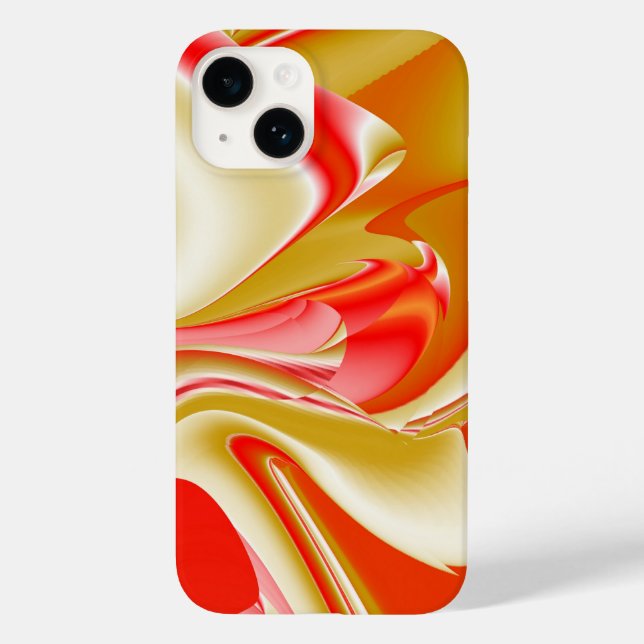 Love and Gold Abstract 3D Rainbowart Case-Mate iPhone Case (Back)