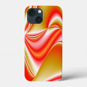 Love and Gold Abstract 3D Rainbowart iPhone 13 Mini Case