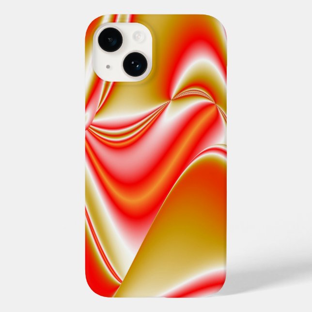 Love and Gold Abstract 3D Rainbowart Case-Mate iPhone Case (Back)