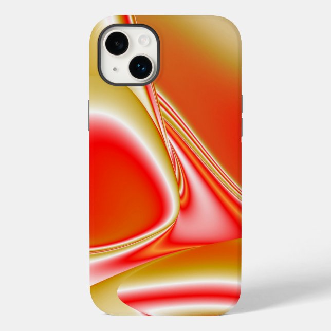 Love and Gold Abstract 3D Rainbowart Case-Mate iPhone Case (Back)