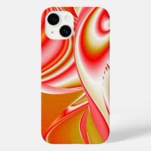 Love and Gold Abstract 3D Rainbowart Case-Mate iPhone 14 Case