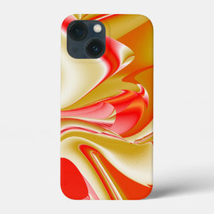 Love and Gold Abstract 3D Rainbowart iPhone 13 Mini Case