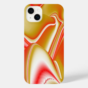 Love and Gold Abstract 3D Rainbowart iPhone 14 Plus Case