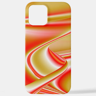 Love and Gold Abstract 3D Rainbowart iPhone 12 Pro Max Case