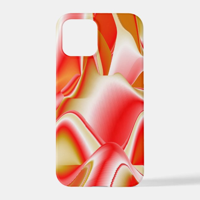 Love and Gold Abstract 3D Rainbowart iPhone Case (Back)