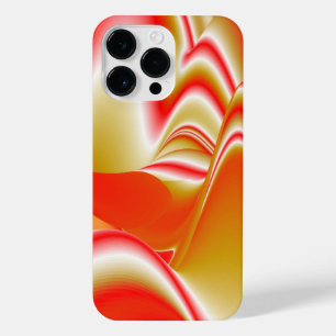 Love and Gold Abstract 3D Rainbowart iPhone 14 Pro Max Case