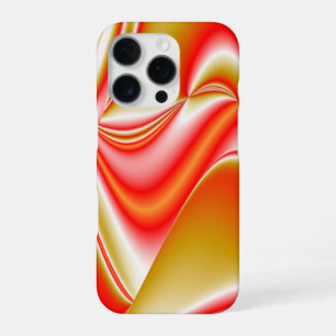 Love and Gold Abstract 3D Rainbowart iPhone 16 Pro Case