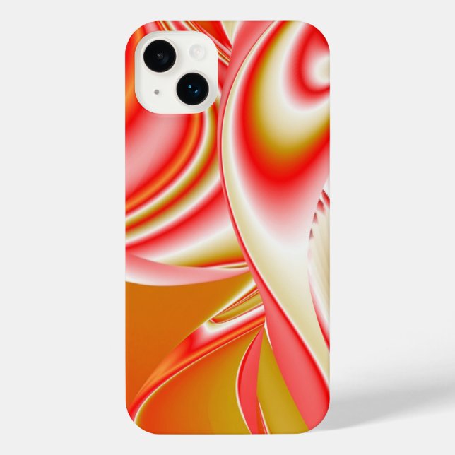 Love and Gold Abstract 3D Rainbowart iPhone Case (Back)