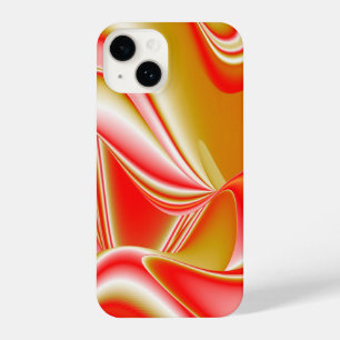 Love and Gold Abstract 3D Rainbowart iPhone 14 Case