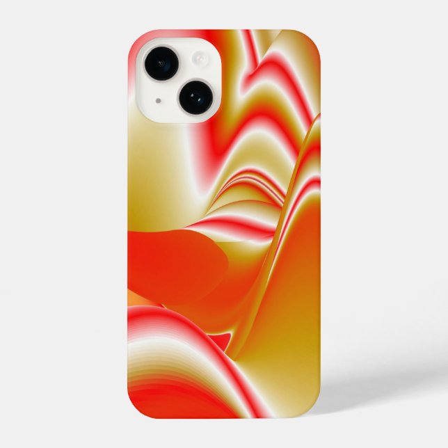 Love and Gold Abstract 3D Rainbowart iPhone Case (Back)