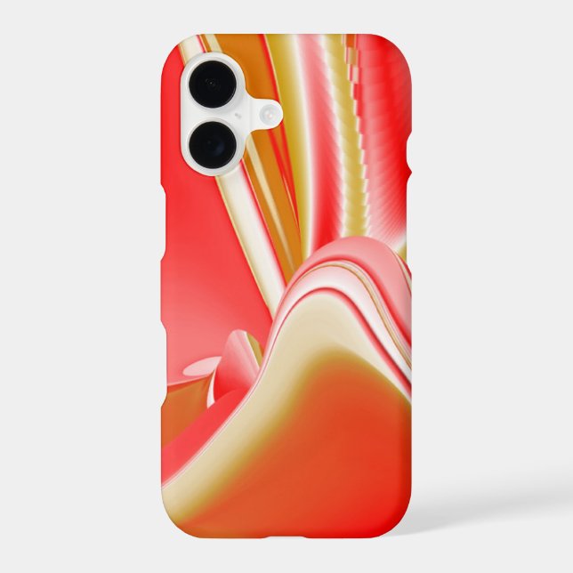 Love and Gold Abstract 3D Rainbowart iPhone Case (Back)