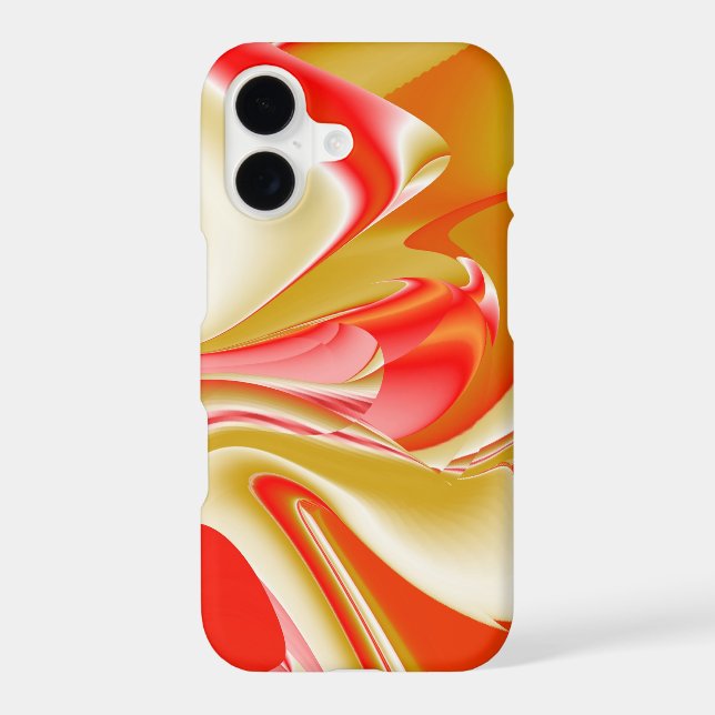 Love and Gold Abstract 3D Rainbowart iPhone Case (Back)