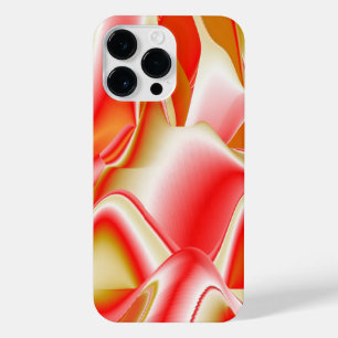 Love and Gold Abstract 3D Rainbowart iPhone 14 Pro Max Case