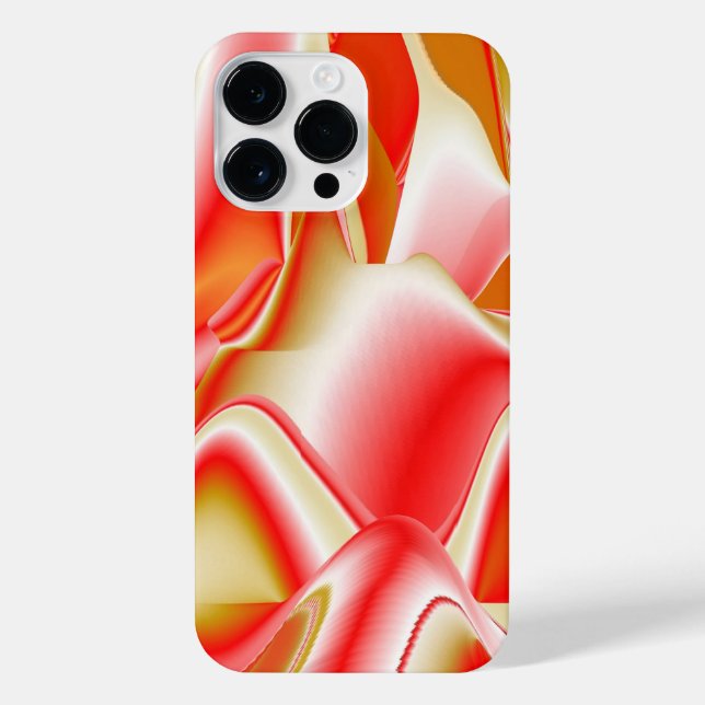 Love and Gold Abstract 3D Rainbowart iPhone Case (Back)