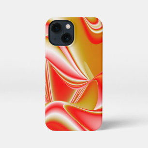 Love and Gold Abstract 3D Rainbowart iPhone 13 Mini Case