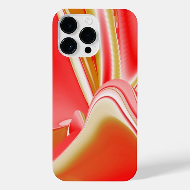 Love and Gold Abstract 3D Rainbowart iPhone Case (Back)
