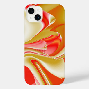 Love and Gold Abstract 3D Rainbowart iPhone 14 Plus Case