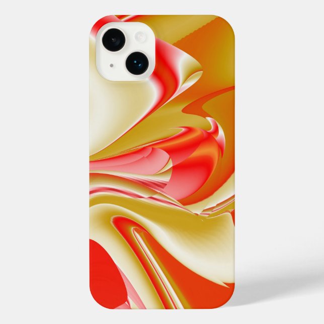 Love and Gold Abstract 3D Rainbowart iPhone Case (Back)