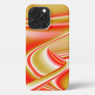 Love and Gold Abstract 3D Rainbowart iPhone 13 Pro Case