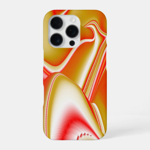 Love and Gold Abstract 3D Rainbowart iPhone 16 Pro Case