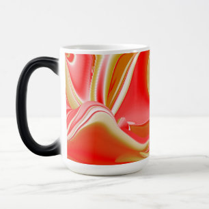 Love and Gold Abstract 3D Rainbowart Magic Mug