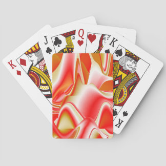 Love and Gold Abstract 3D Rainbowart Playing Cards