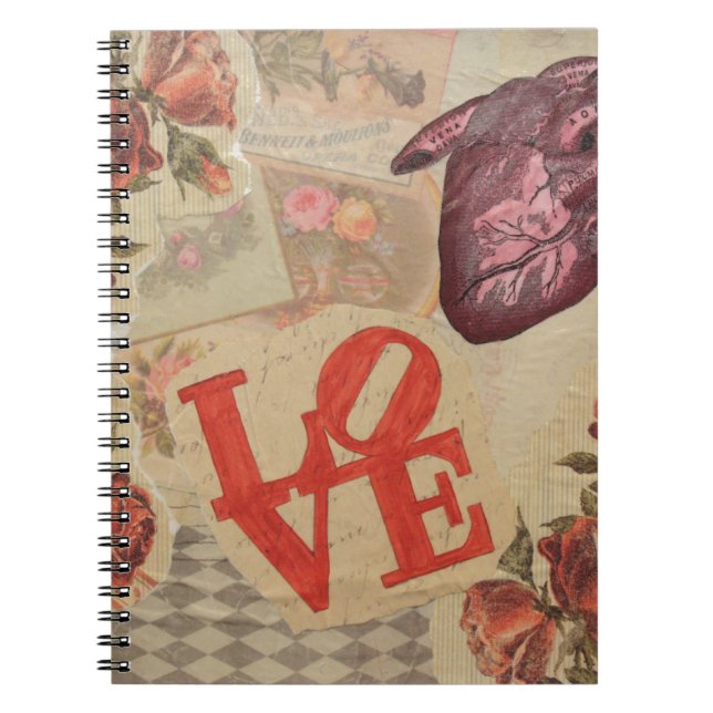 Love and Hearts Notebook (Front)
