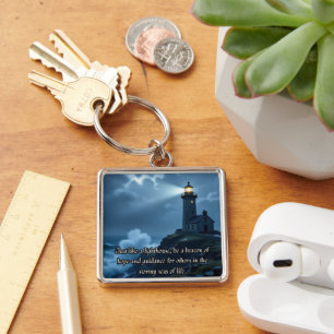 Love and Hope Quotes Today Key Ring