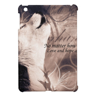 love and Hope Siberian husky iPad Mini Case