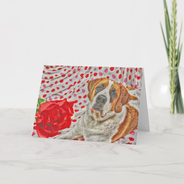 Love and Kisses Card (Front)