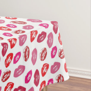 Love And Kisses Tablecloth