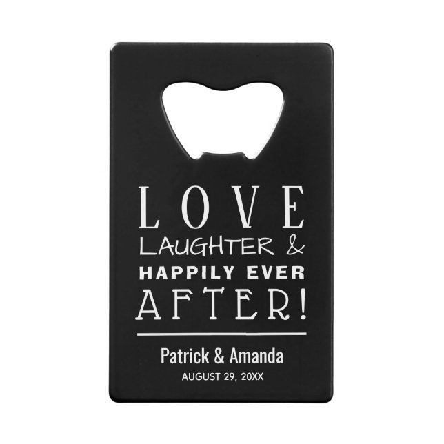 Love and Laughter Black Wedding (Front)